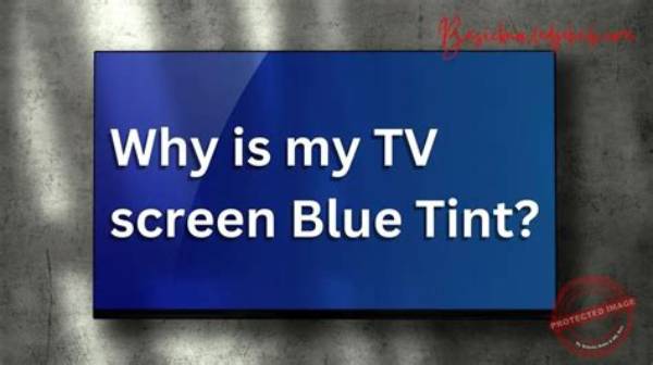 Why Is My Tv Blue When I Take a Picture of It?