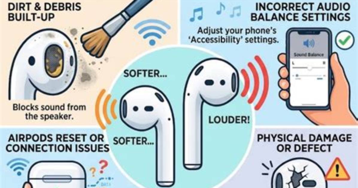 Why Is One Airpod Louder Than the Other Here S What To