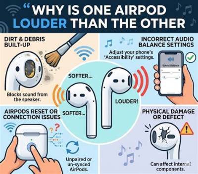 Why Is One Airpod Louder Than the Other? Here's What to Know