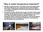 Why Is Temperature Important to Water Quality