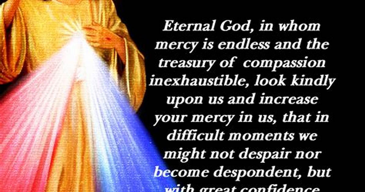 Why Is the Divine Mercy Prayer at 3Pm?