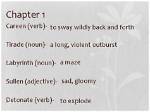 Why Is Tirade a Noun?