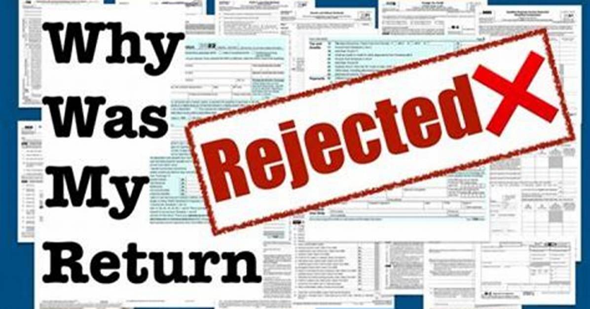 Why Was My Ssn Rejected on My Tax Return?