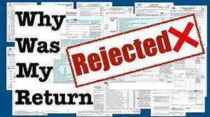 Why Was My Ssn Rejected on My Tax Return?