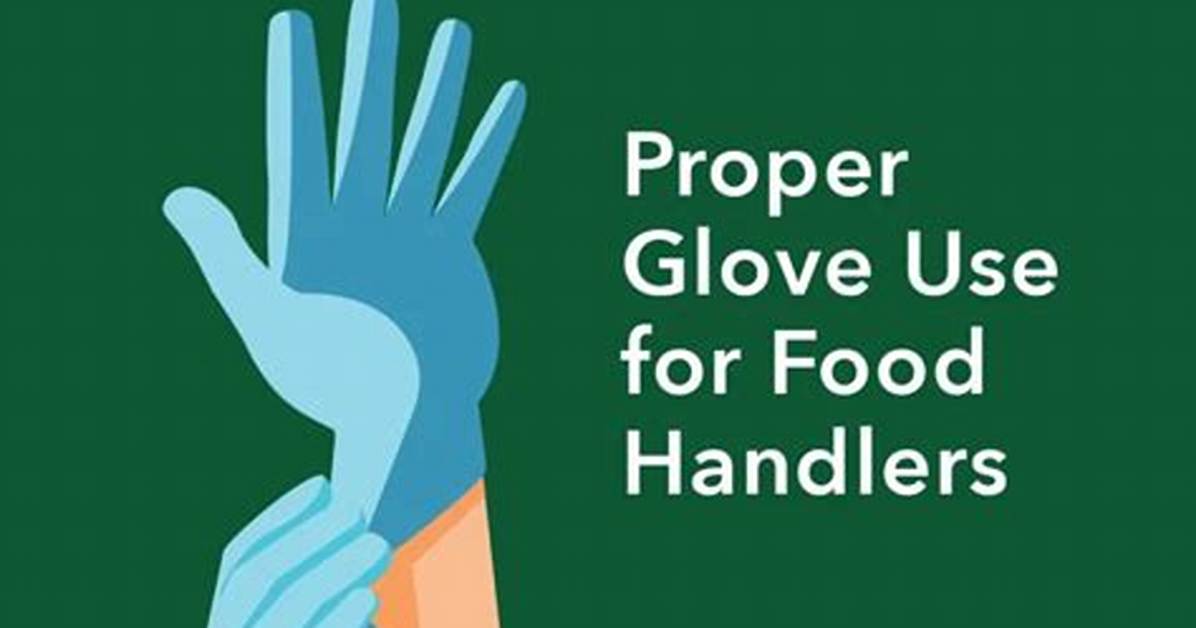 Why We Use Blue Gloves for Food?