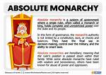 Why Were Absolute Monarchies More Common Eastern Europe Than in Western Europe?