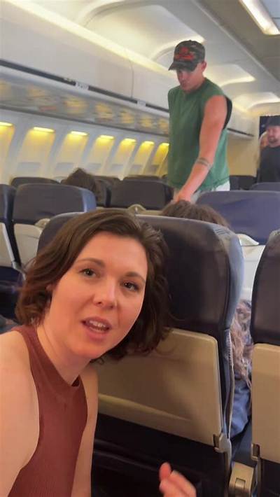 Wife Discovers Mid-Flight Her Husband Is 'Cheating,' Gets So Angry She Diverts the Plane