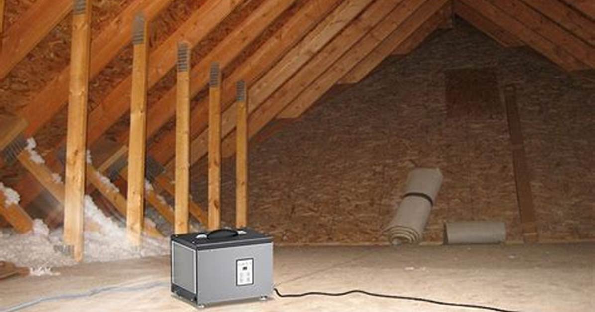 Will a Dehumidifier Reduce Attic