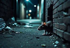 Will a Rat Come out of the Lights Are on?