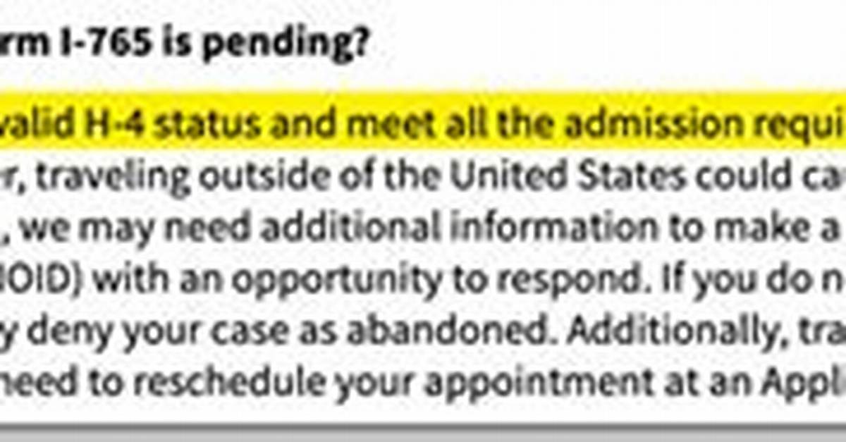 Will Pending H4 Become out of Status If H1B Change Jobs?
