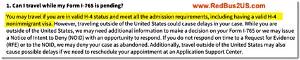 Will Pending H4 Become out of Status If H1B Change Jobs?