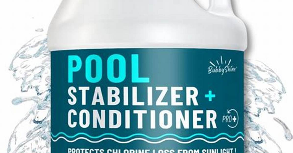 Will Stabilizer Lower Ph in Pool?
