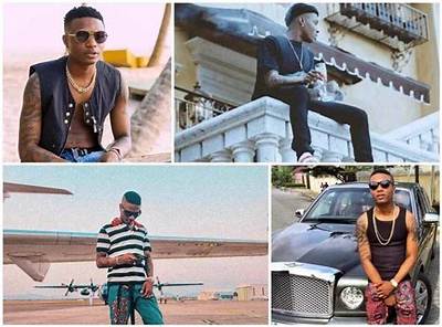 Wizkid Cars, Houses and Private Jet