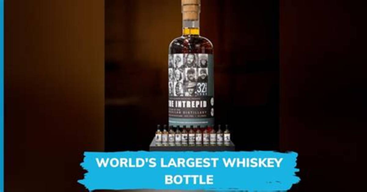 World S Largest Bottle of Whiskey Sells for Million Dollar