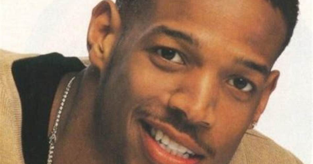 Young Marlon Wayans Early