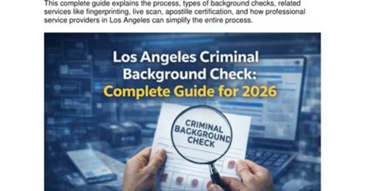 Your Complete Guide to Criminal Background Checks on Tumble