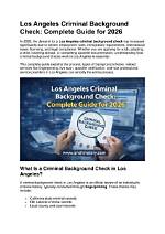 Your Complete Guide to Criminal Background Checks on Tumble
